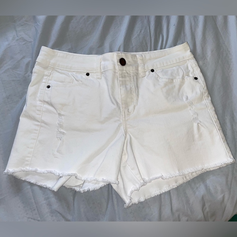Oneill White Shorts Women Size 31